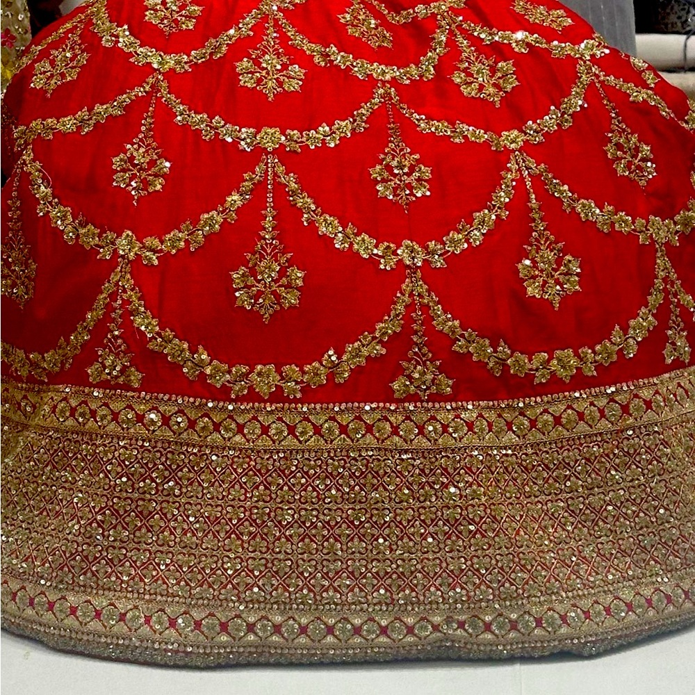Gorgeous Sayasachi inspired lengha. Indian wedding dress